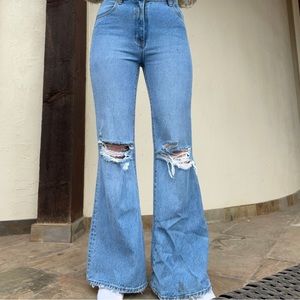 ROLLA’S Eastcoast Crop Flare in Byron Worn Organic